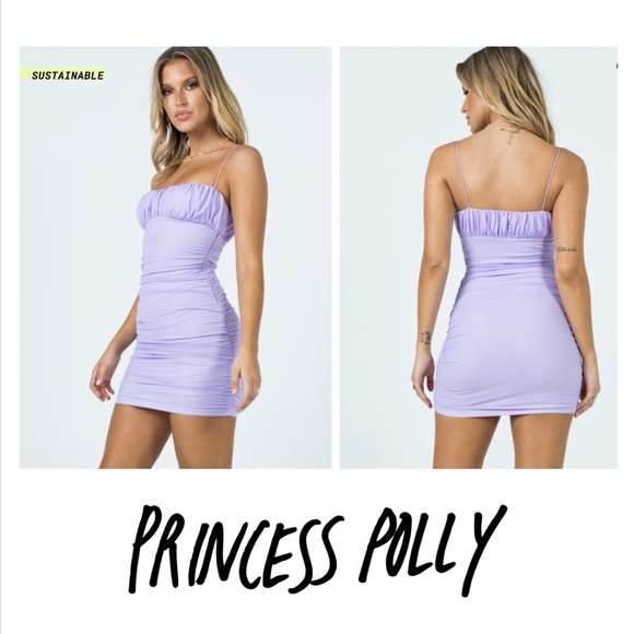 Princess Polly Dresses & Skirts - PRINCESS POLLY Penney Mini Dress Purple NWT!!